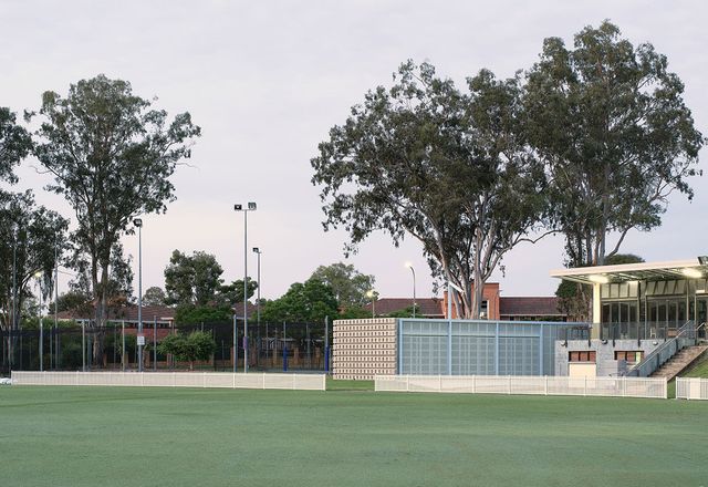 University of Queensland Cricket Club Maintenance Shed by Lineburg Wang with Steve Hunt Architect
