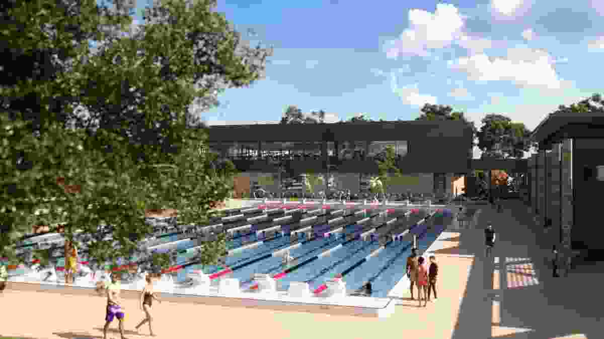 Northcote Aquatic and Recreation Centre redevelopment by Warren and Mahoney.