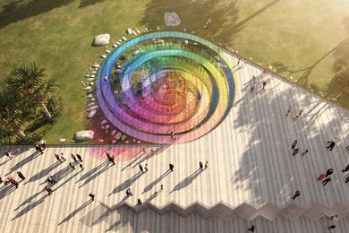 The Rainbow Serpent by Arthur Stefenbergs, Lucian Racovitan, Keith McGeough and Ovidiu Munteanu.