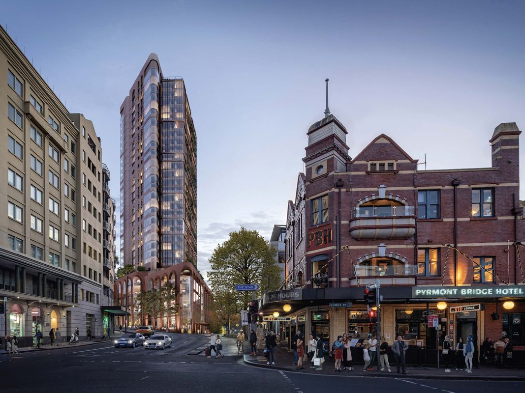 Plans unveiled for mixeduse tower above Sydney