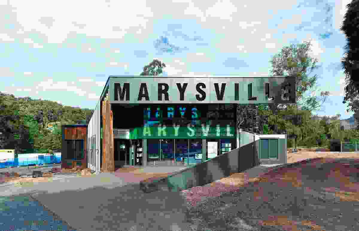 Marysville Rebuilding Advisory Centre by Bamford-Dash Architecture.