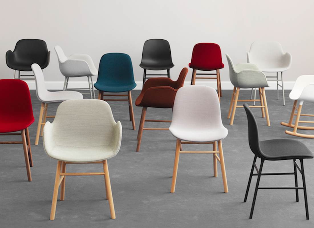 Form upholstered chair from Normann Copenhagen