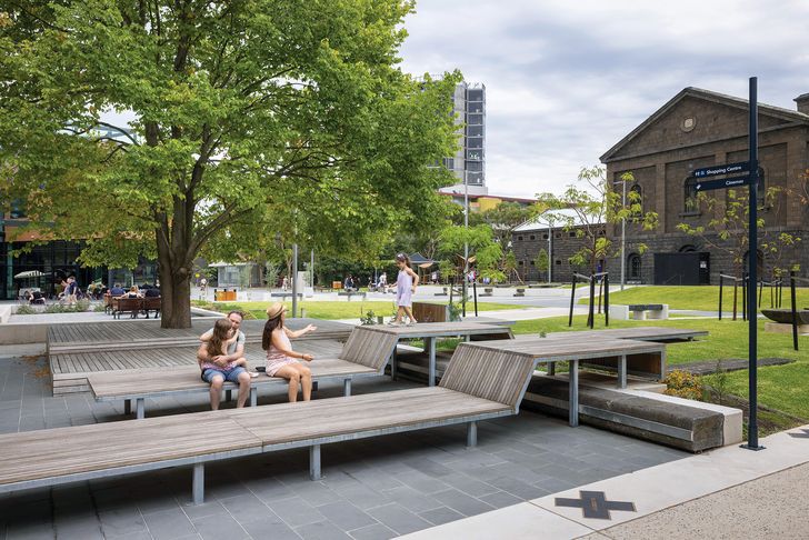 Interpretive acts: Pentridge Piazza, Coburg | Landscape Australia