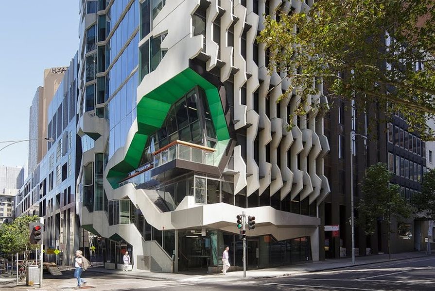 41X by Lyons, the new Victorian home for the Australian Institute of Architects and Architext bookshop. 