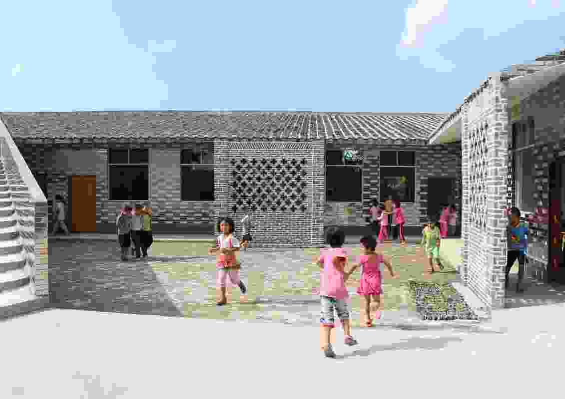 Mulan Primary School in Guangdong, China by Rural Urban Framework.