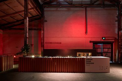 Drink Dine Design Bar by Grieve Gillett Andersen and Jam Factory.