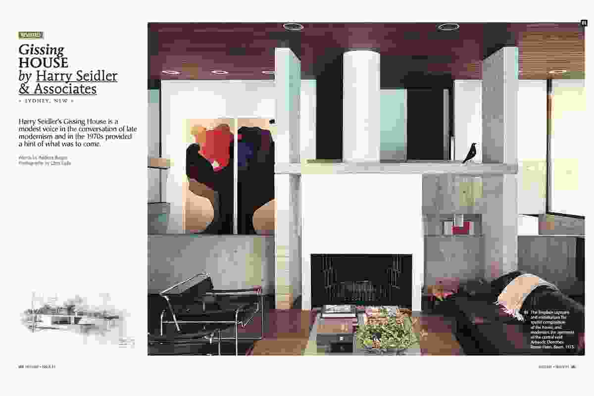 Gissing House by Harry Seidler & Associates.