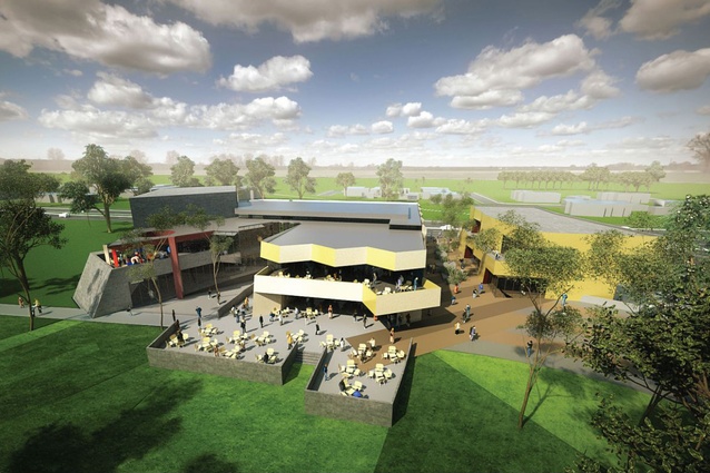 MvS Architects' design for the new Shepparton Art Museum.