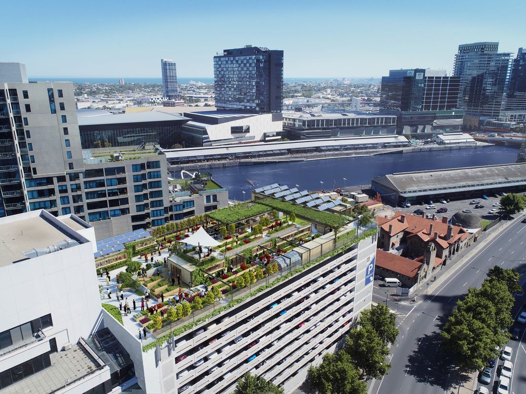 Urban ‘skyfarm’ to be built atop Melbourne carpark ArchitectureAu