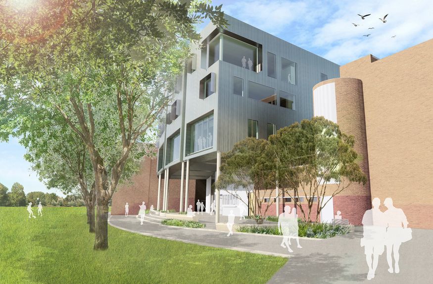 Adelaide school upgrade to embrace surrounding parkland ArchitectureAu