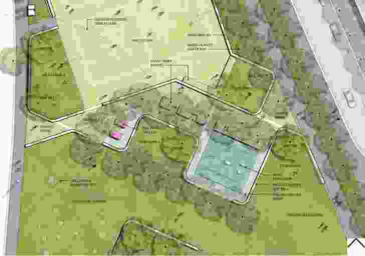 CLEC site stage 2 masterplan by MALA Studio.