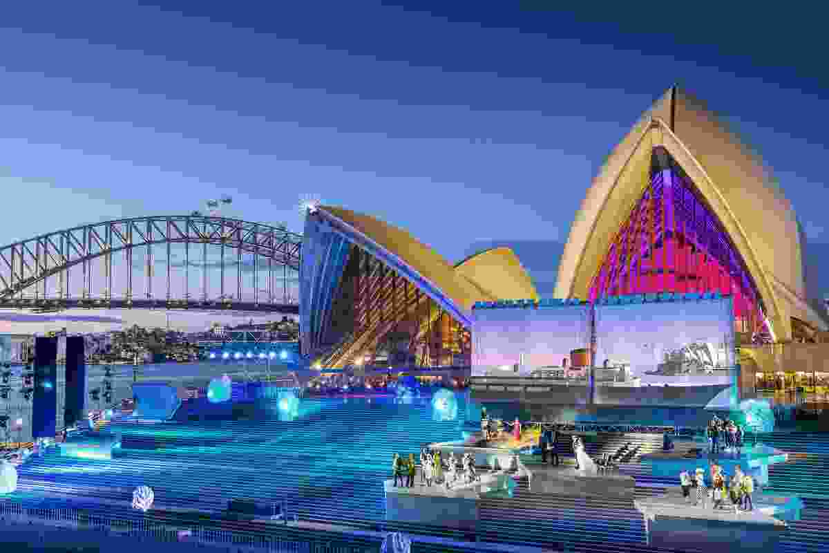 The Monumental Steps was the set of Sydney Opera House – The Opera (The Eighth Wonder).