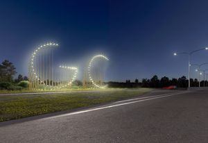 "Hi-Lights" by Lot-ek, Officer Feuerman and Urban Art Projects.