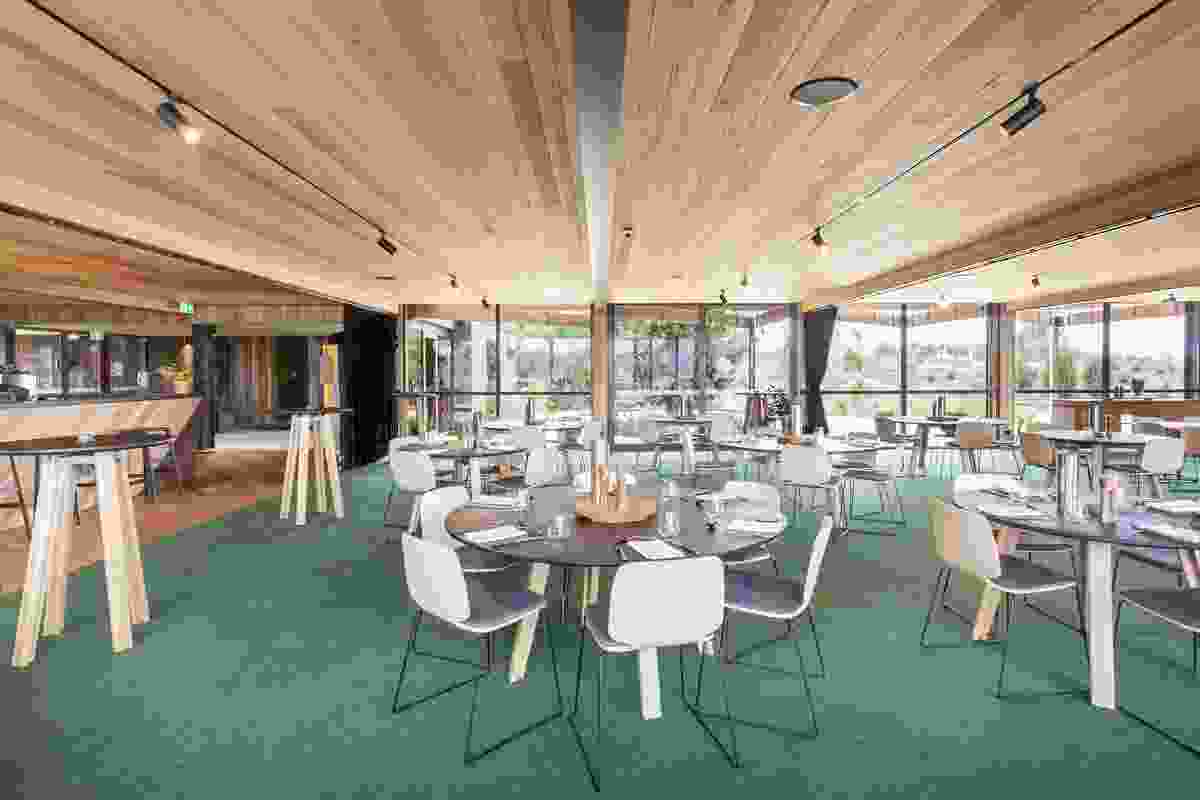 Spring Bay Mill Event Space Interiors by Gilby and Brewin Architecture.