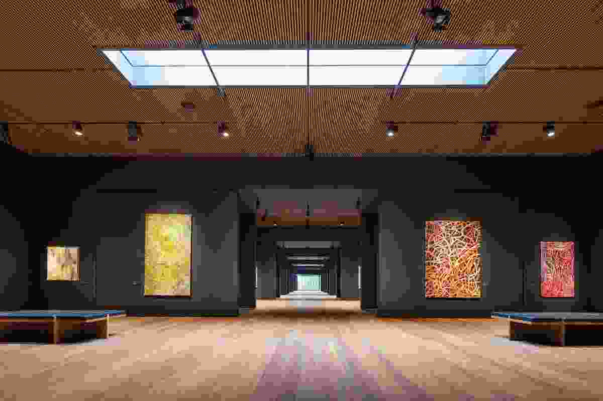 Garangula Gallery by Fender Katsalidis Mirams Architects.