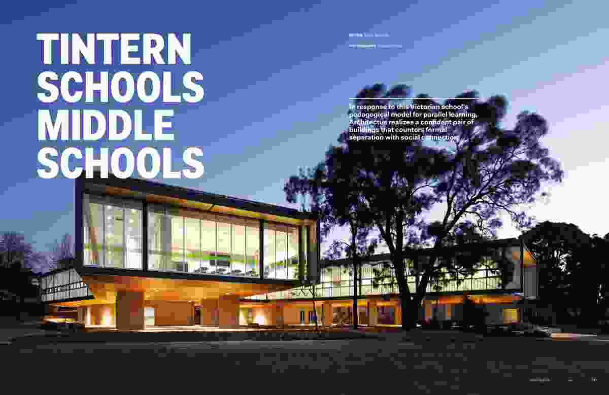 Tintern Schools Middle Schools by Architectus.