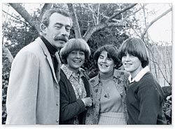 The family, 1976. Photograph The Canberra Times.