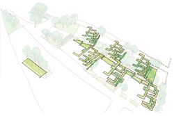 Proposed upper ground overlay landscape