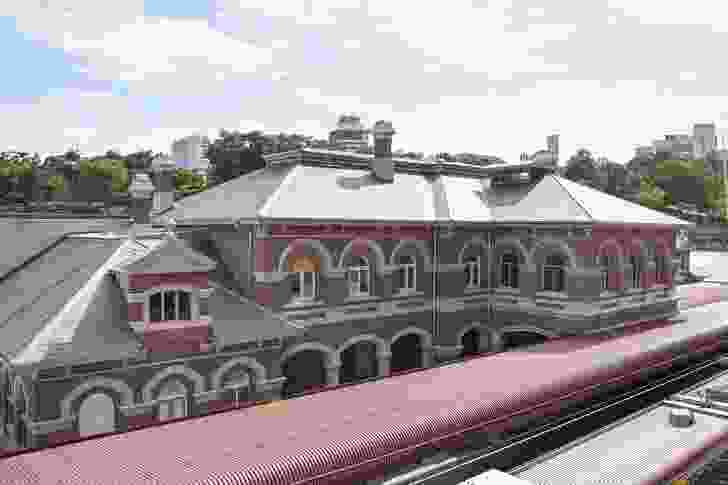 Queensland Rail Roma Street Heritage Building – Stage 1 Stabilization by Architectus.