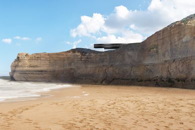 The proposed lookout at the Twelve Apostles by Denton Corker Marshall.