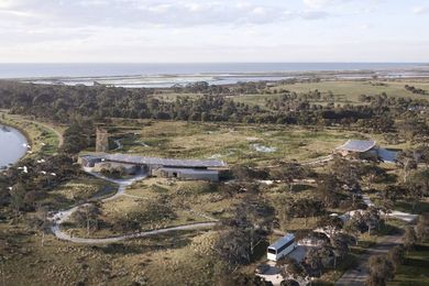 Hobsons Bay Wetlands Centre by Grimshaw with Greenaway Architecture.