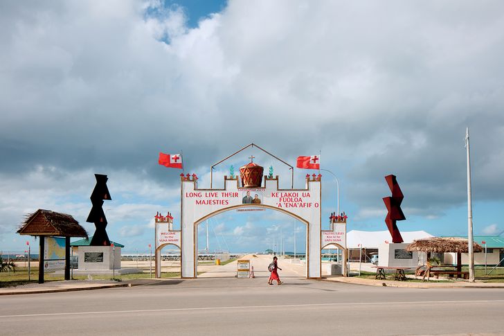 Vuna Wharf in Nuku‘alofa, Tonga.
