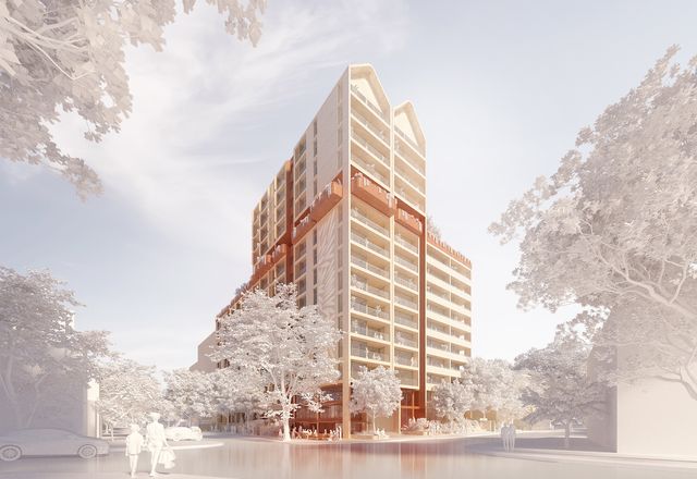 Silvester Fuller has won a design competition to redevelop a disused building into a worker and market housing building in Sydney's Redfern.
