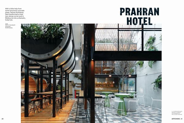 Prahran Hotel by Techne Architects.