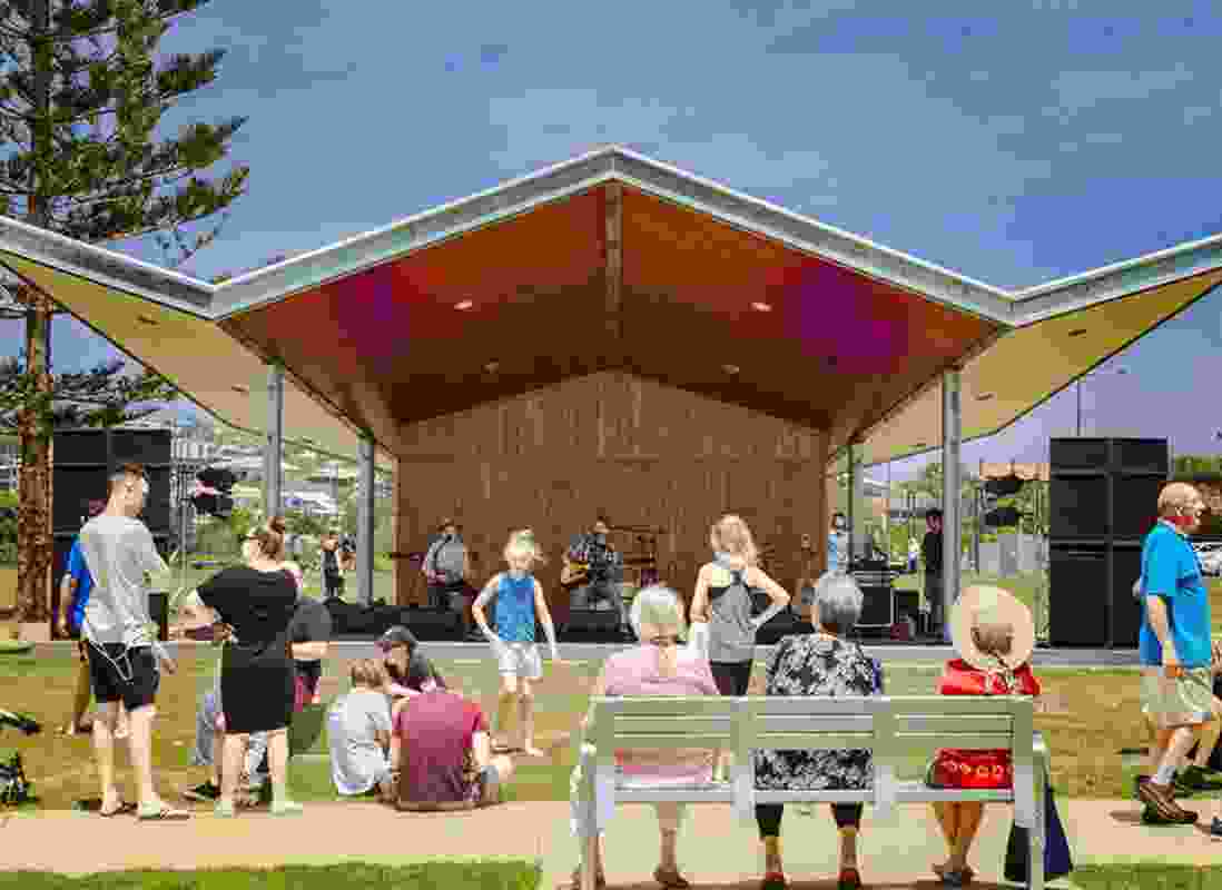 Jetty4Shores Stage, Coffs Harbour Jetty by Fisher Design and Architecture with Mackenzie Pronk Architects.