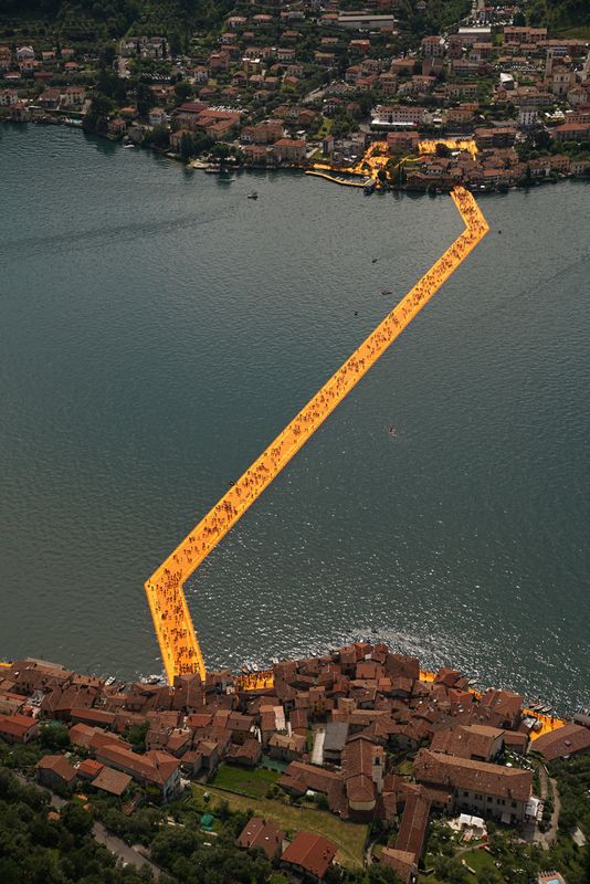 Power Of The Aesthetic Christo And Jeanne Claude S Floating Piers Architectureau