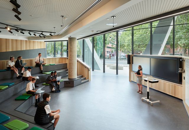 Adelaide Botanic High School by Cox Architecture and DesignInc.