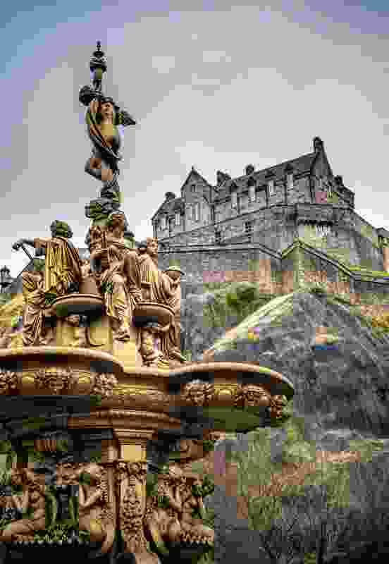 The Ross Fountain at West Princes Street Gardens.