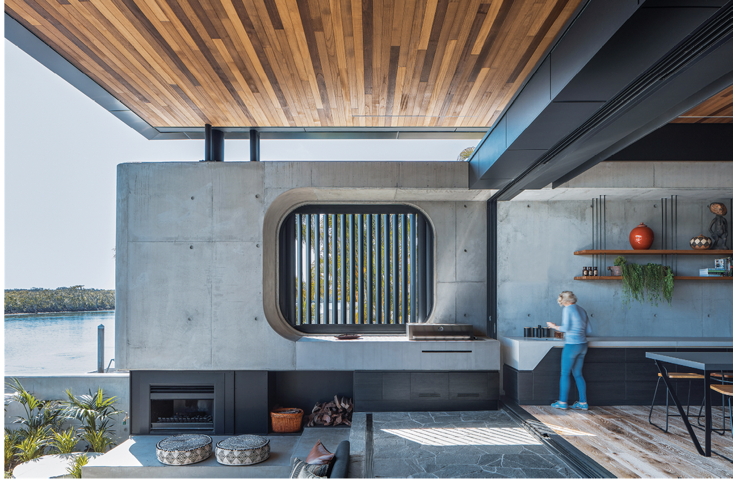 Tropical textures: Cove House | ArchitectureAu