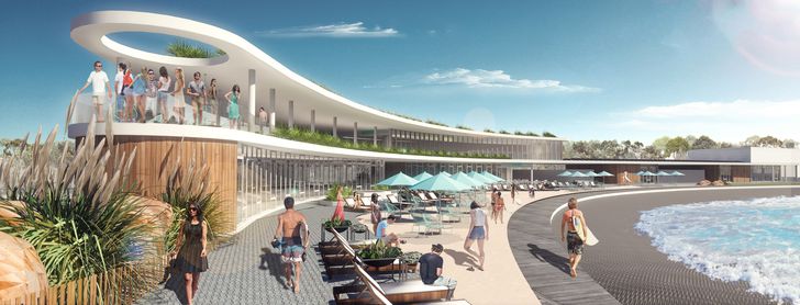 Inland surf beach to be pitted in western Sydney car park | ArchitectureAu