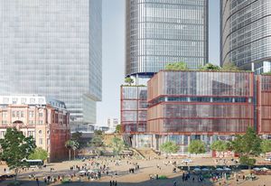 14 to 30 Lee Street Tech Centre by SOM, Hassell and Woods Bagot.
