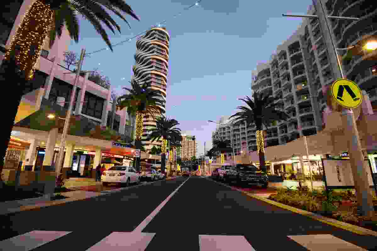 Surf Parade Place Making Project, Broadbeach by City of Gold Coast.