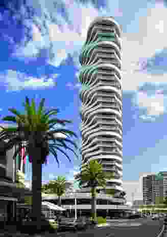 The Wave apartments, Broadbeach, Queensland by DBI Design.