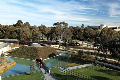 The Australian Garden and New Entry at the National Gallery of Australia by McGregor Coxall