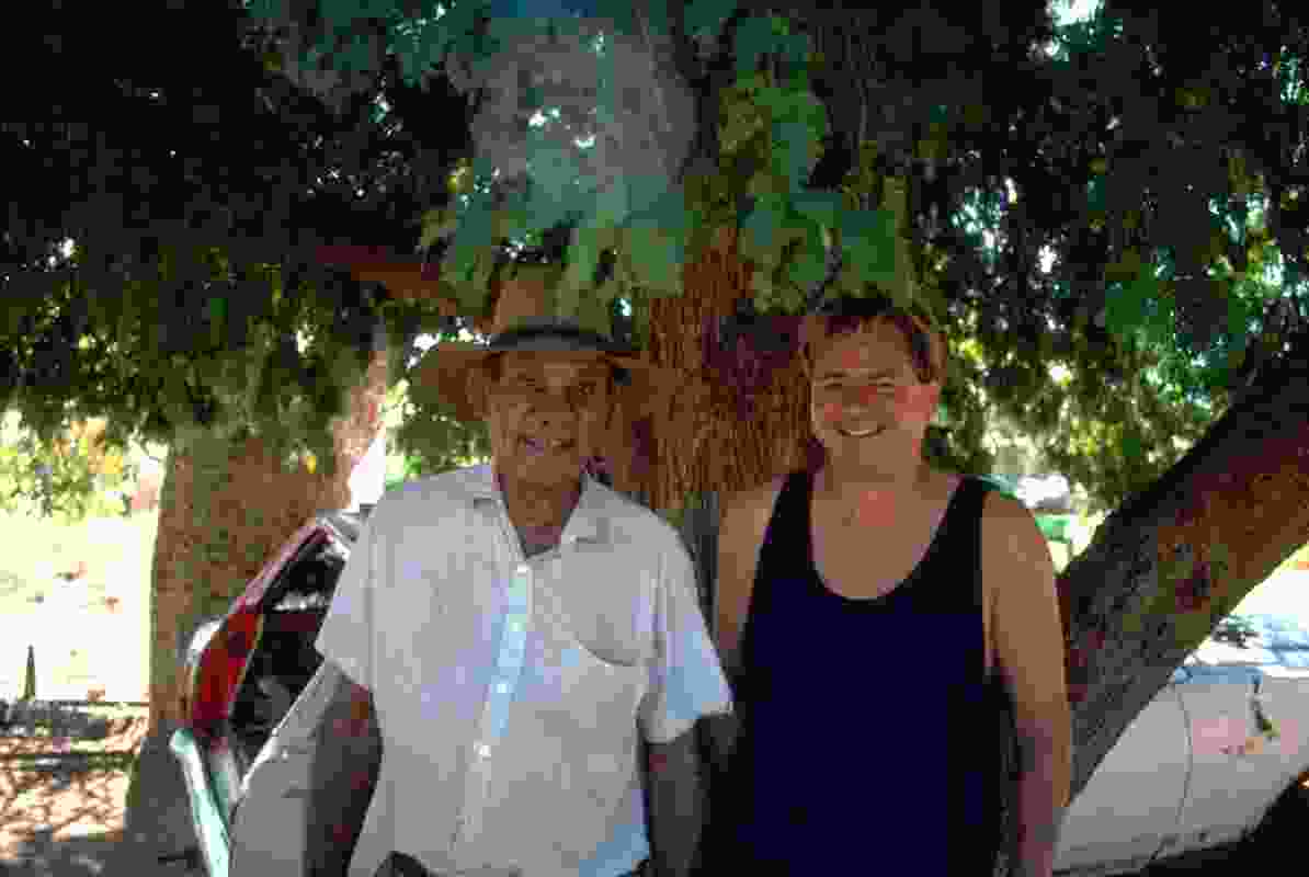Aboriginal Elder of Gularabulu Paddy Roe, whom Sinatra met in Broome in the late 1980s, had a profound influence on Sinatra’s work.