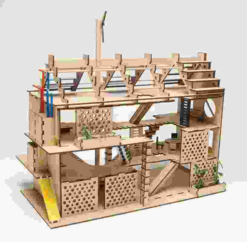 KIDs’ energy house, a prototype for a Doll’s house that educates about sustainable living.