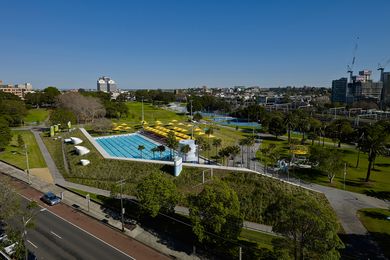 Prince Alfred Park + Pool Upgrade by Neeson Murcutt Architects in association with City of Sydney.