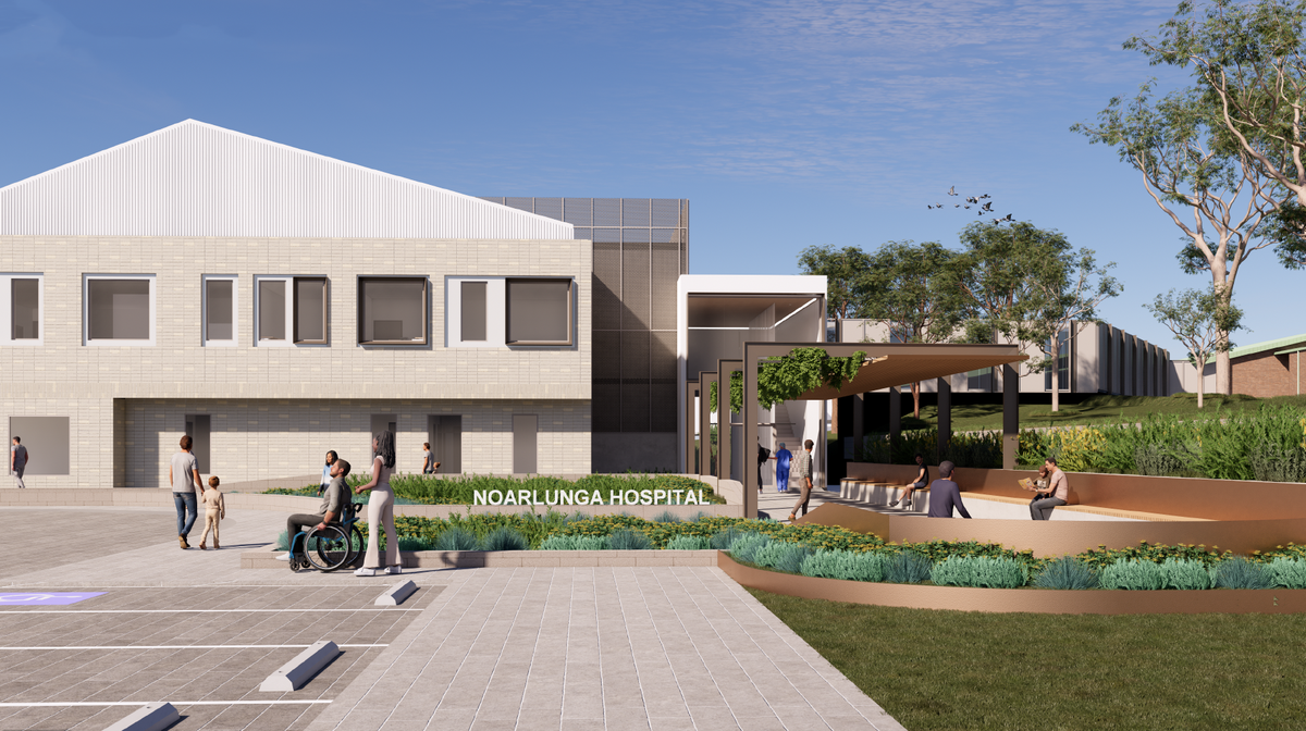 Design unveiled for South Australian hospital upgrade | ArchitectureAu