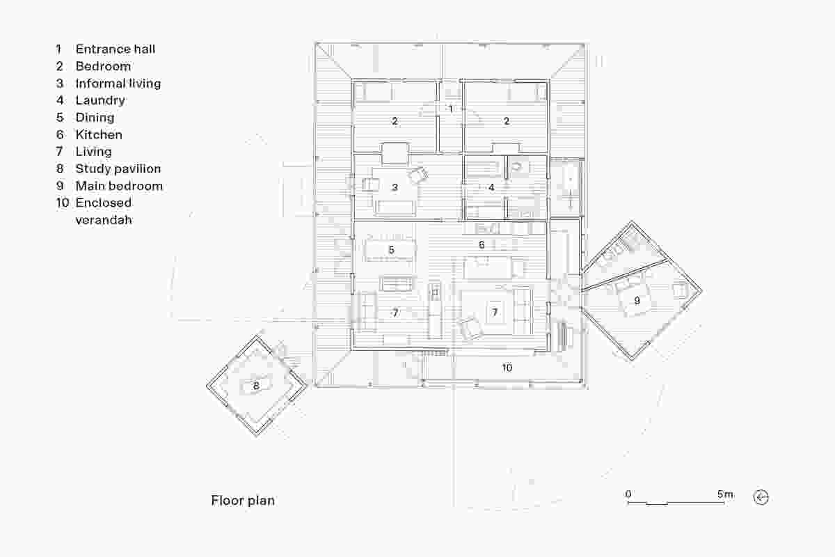 Plan of Bungalow by Other Architects.