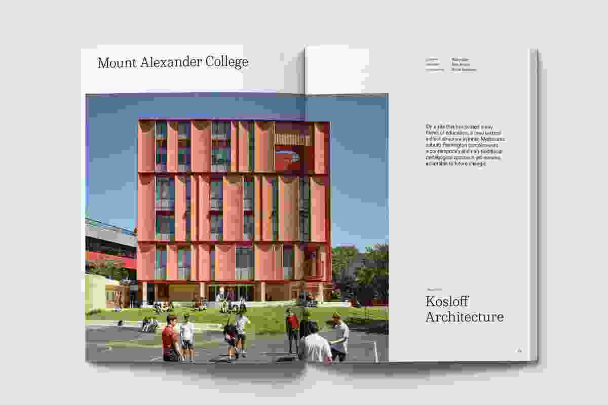 Mount Alexander College by Kosloff Architecture