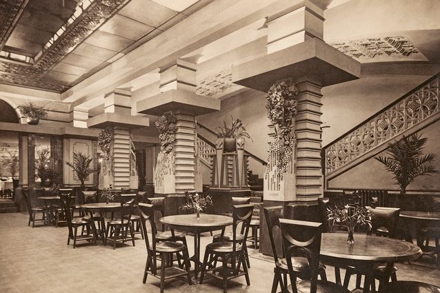 Melbourne Heritage Interiors: Cafe Australia