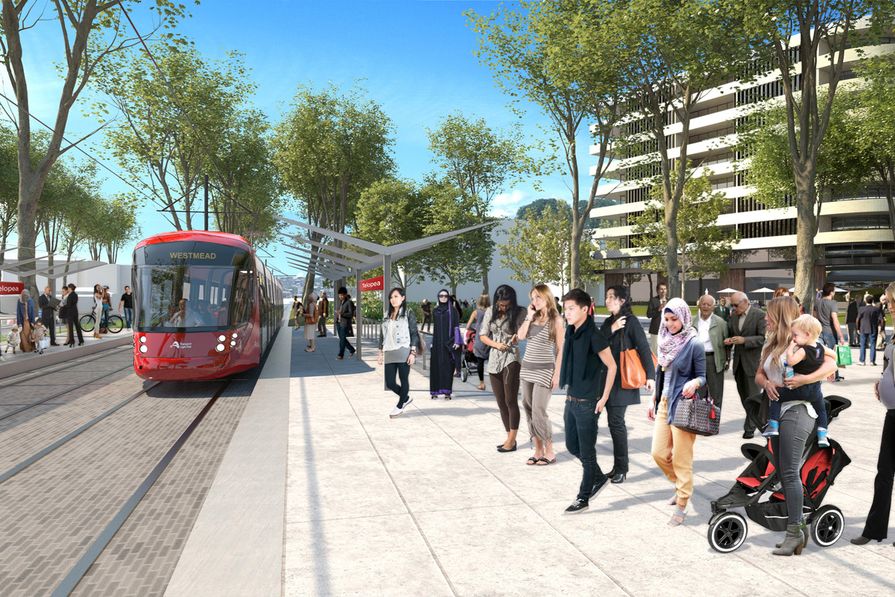 Parramatta Light Rail Extension To Olympic Park On The Way Architectureau