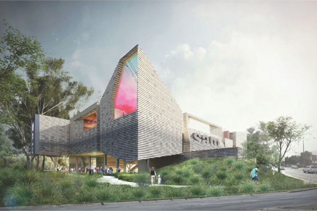 John Wardle Architects' design for the new Shepparton Art Museum.
