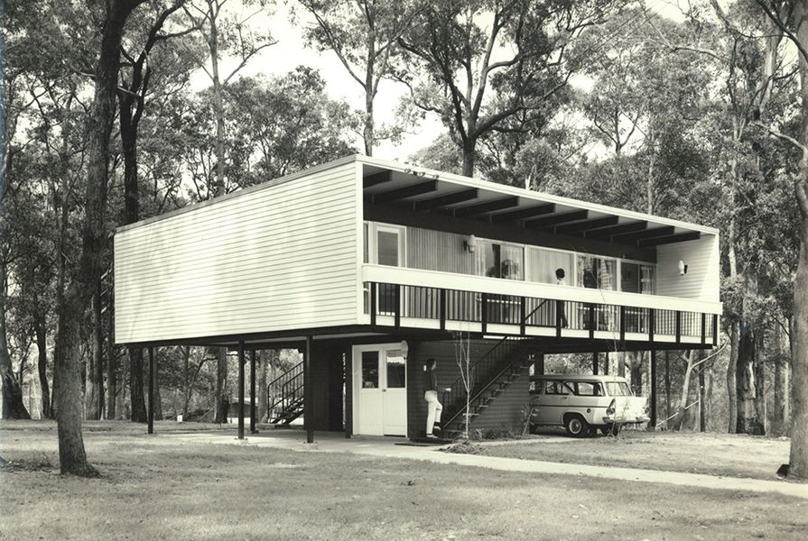 Beachcomber house, Faulconbridge, Blue Mountains, NSW. (1961)