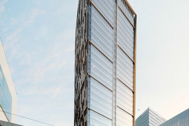 The new design for Melbourne Quarter tower by Woods Bagot.