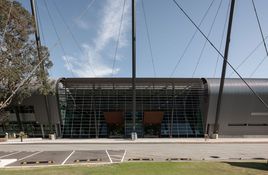 Bendat Basketball Centre by Hunt Architects